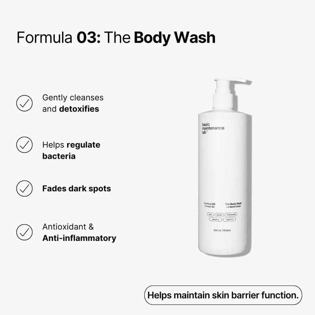 Basic Maintenance Lab™ The Body Wash — Fendrihan Canada