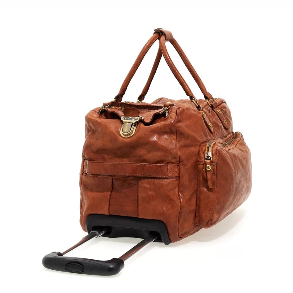 Campomaggi Tokio Trolley Leather Duffle Bag Leather Duffle Bag Campomaggi 