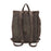 Campomaggi Saturno Leather and Canvas Backpack Backpack Campomaggi 