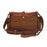 Campomaggi Saturno Leather and Canvas Shoulder Bag Leather Messenger Bag Campomaggi 