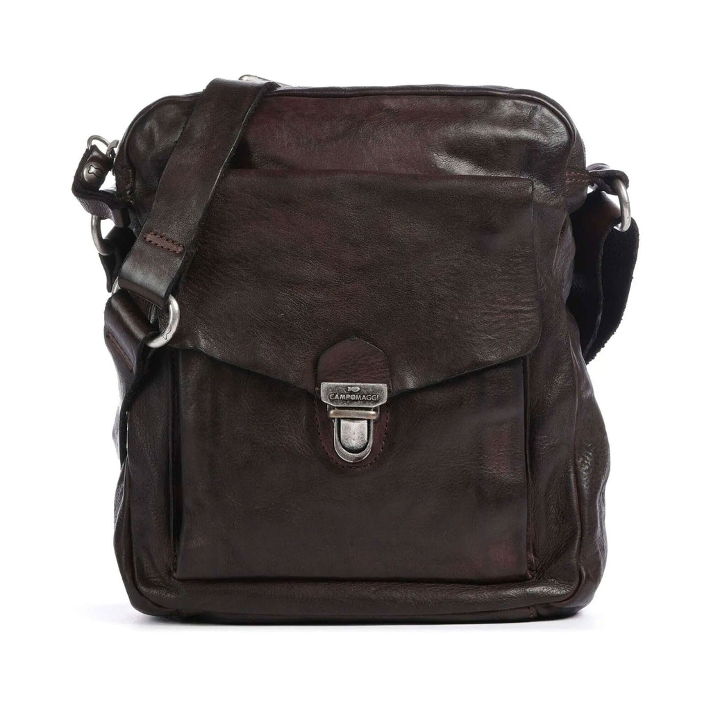 Campomaggi Leather Crossbody Bag Shoulder Bag Campomaggi Dark Brown 