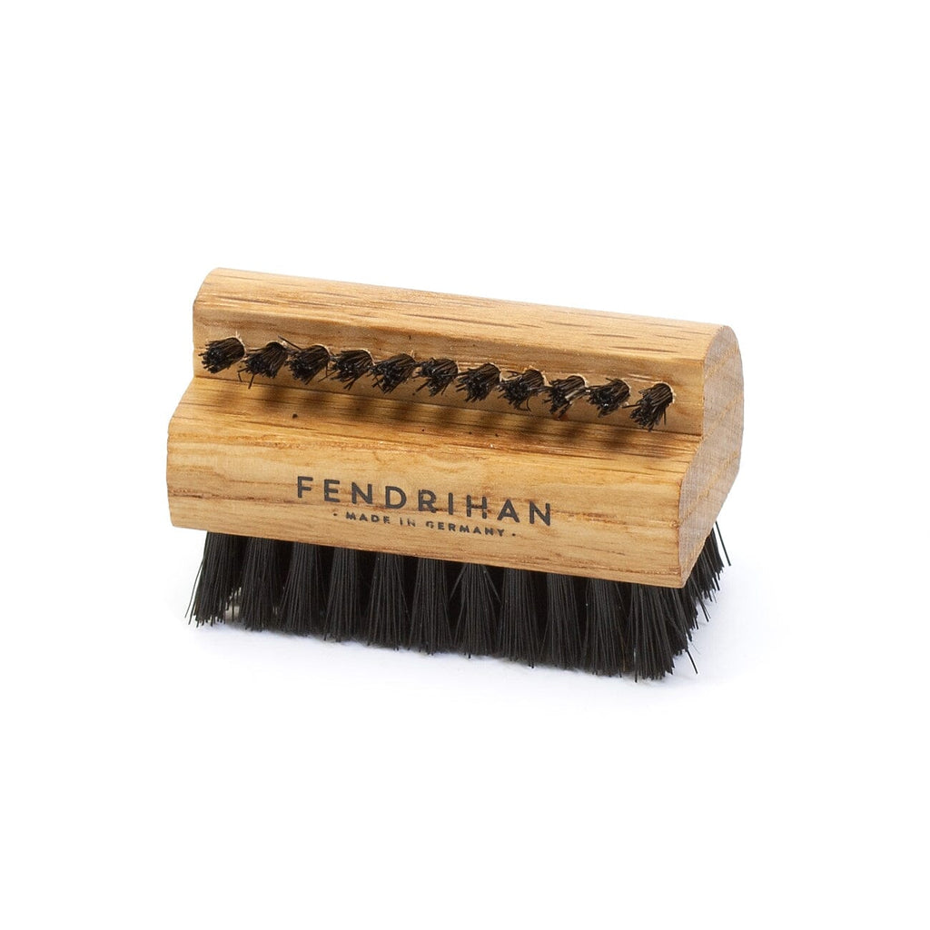 Fendrihan Oak Wood Nail Brush with Pure or Tampico Bristles - Made in Germany Nail Brush Fendrihan Pure (Black) Bristles 