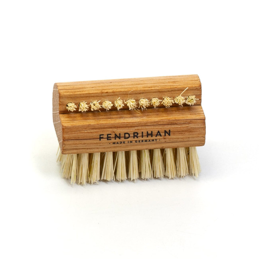 Fendrihan Oak Wood Nail Brush with Pure or Tampico Bristles - Made in Germany Nail Brush Fendrihan Tampico (White) Fibre 