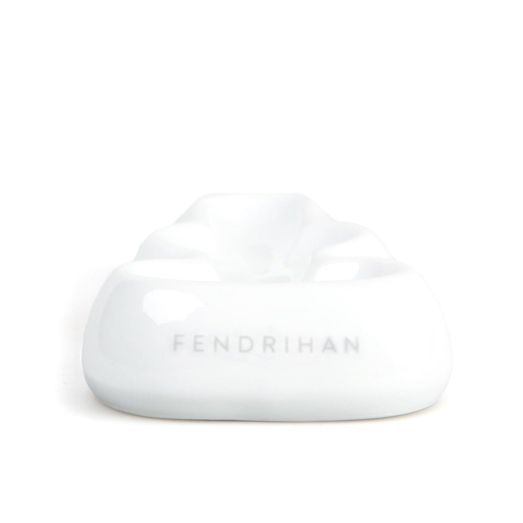 Scratch and Dent Fendrihan Fendrihan Porcelain Safety Razor Holder, Grey (Minor Chips Underneath/Rough Bottom) 