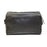 Manufactus Romolo Leather Toiletry Case Toiletry Bag Manufactus by Luca Natalizia Black 