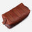 monte & coe Leather Travel Kit Toiletry Bag monte & coe 