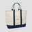 Port Canvas Windjammer Weekend Tote Bag Tote Bag Port Canvas Natural/Navy 