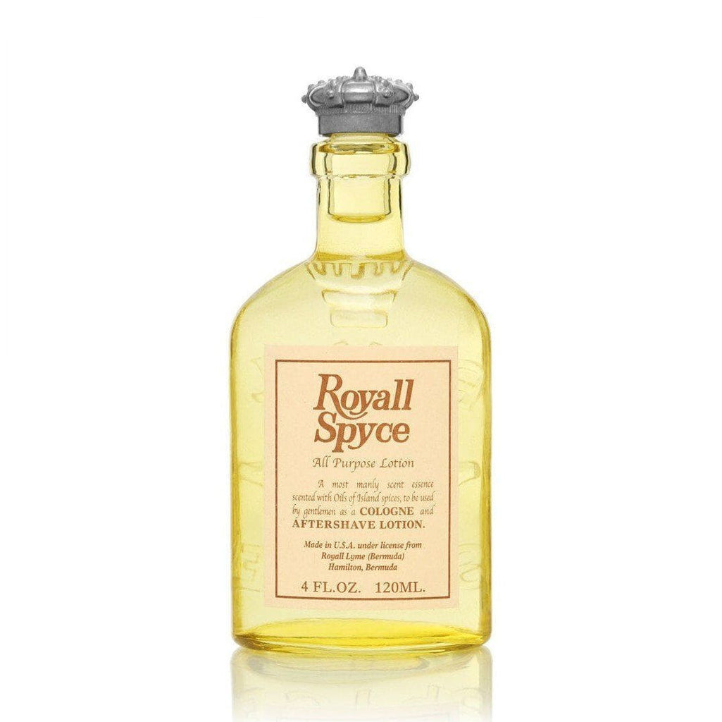 Scratch and Dent Fendrihan Royall Spyce All Purpose Lotion, 4 oz Natural Spray (Broken Wax Seal) 