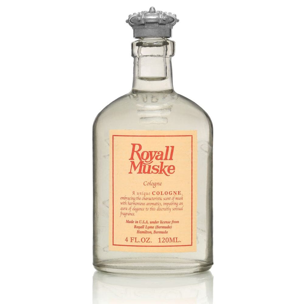 Royall Muske Cologne, 4 oz Natural Spray Men's Fragrance Royall Lyme Bermuda 