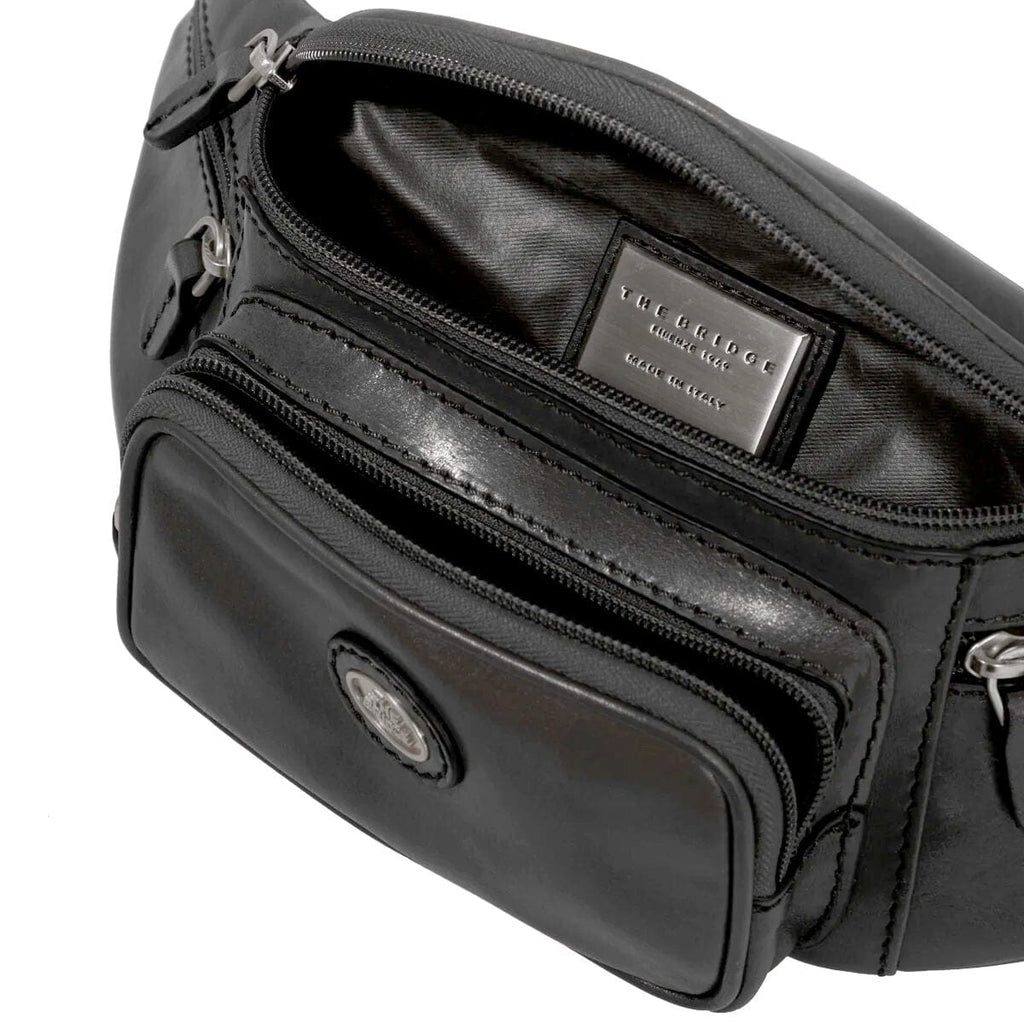 Leather waist pouch sale