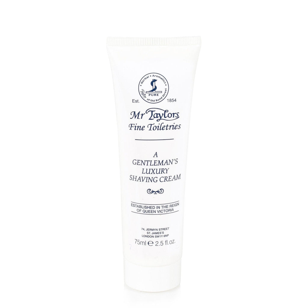 Scratch and Dent Fendrihan Taylor of Old Bond Street Classic Shaving Cream Travel Tube, Mr Taylors (No Box) 