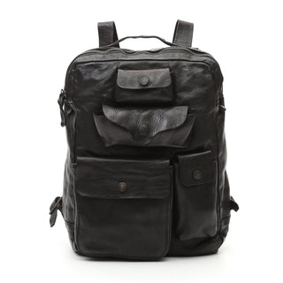 Campomaggi Multi-Pocket Leather Backpack Backpack Campomaggi 