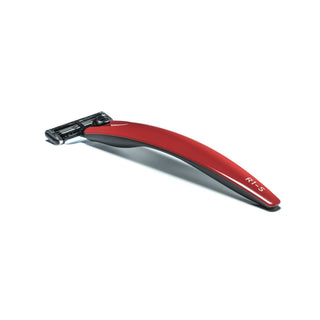 Bolin Webb R1-S Razor Handle for Mach3, Monza Red Cartridge Type Safety Razor Bolin Webb 